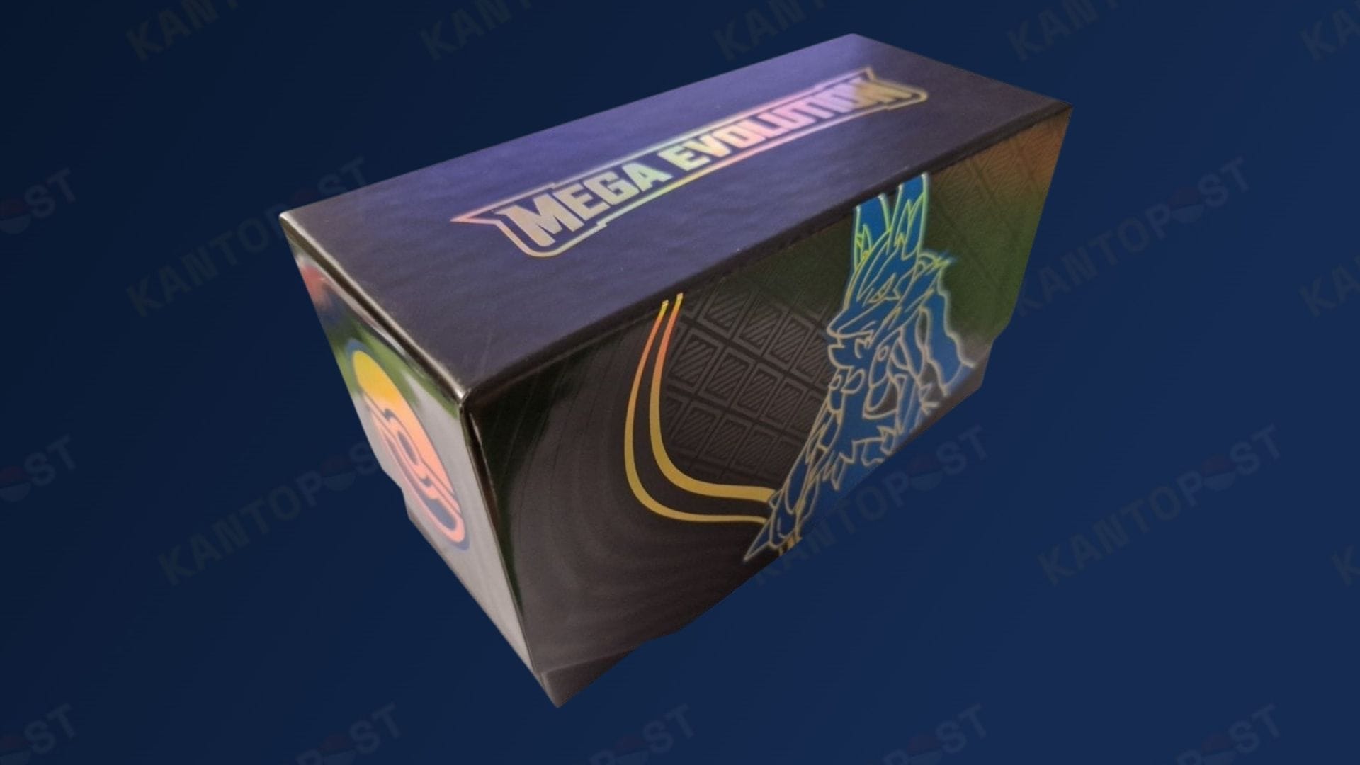 A Pokémon Mega Evolutions elite trainer box